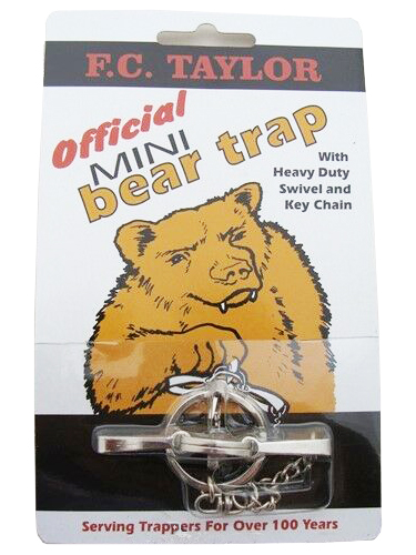 Detail Mini Bear Trap Keychain Nomer 13