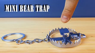 Detail Mini Bear Trap Keychain Nomer 6