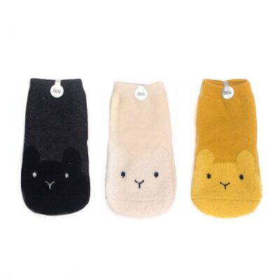 Detail Mini Dressing Raccoon Socks Nomer 25