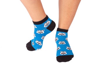 Detail Mini Dressing Raccoon Socks Nomer 36