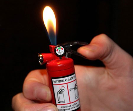 Detail Mini Fire Extinguisher Lighter Nomer 12