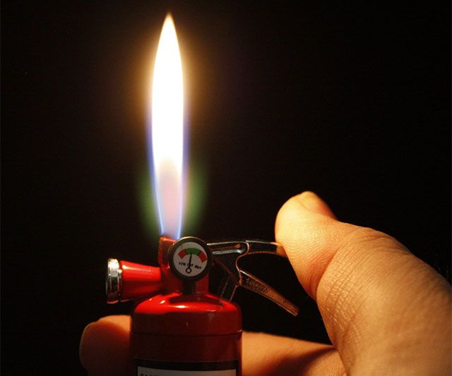Detail Mini Fire Extinguisher Lighter Nomer 32