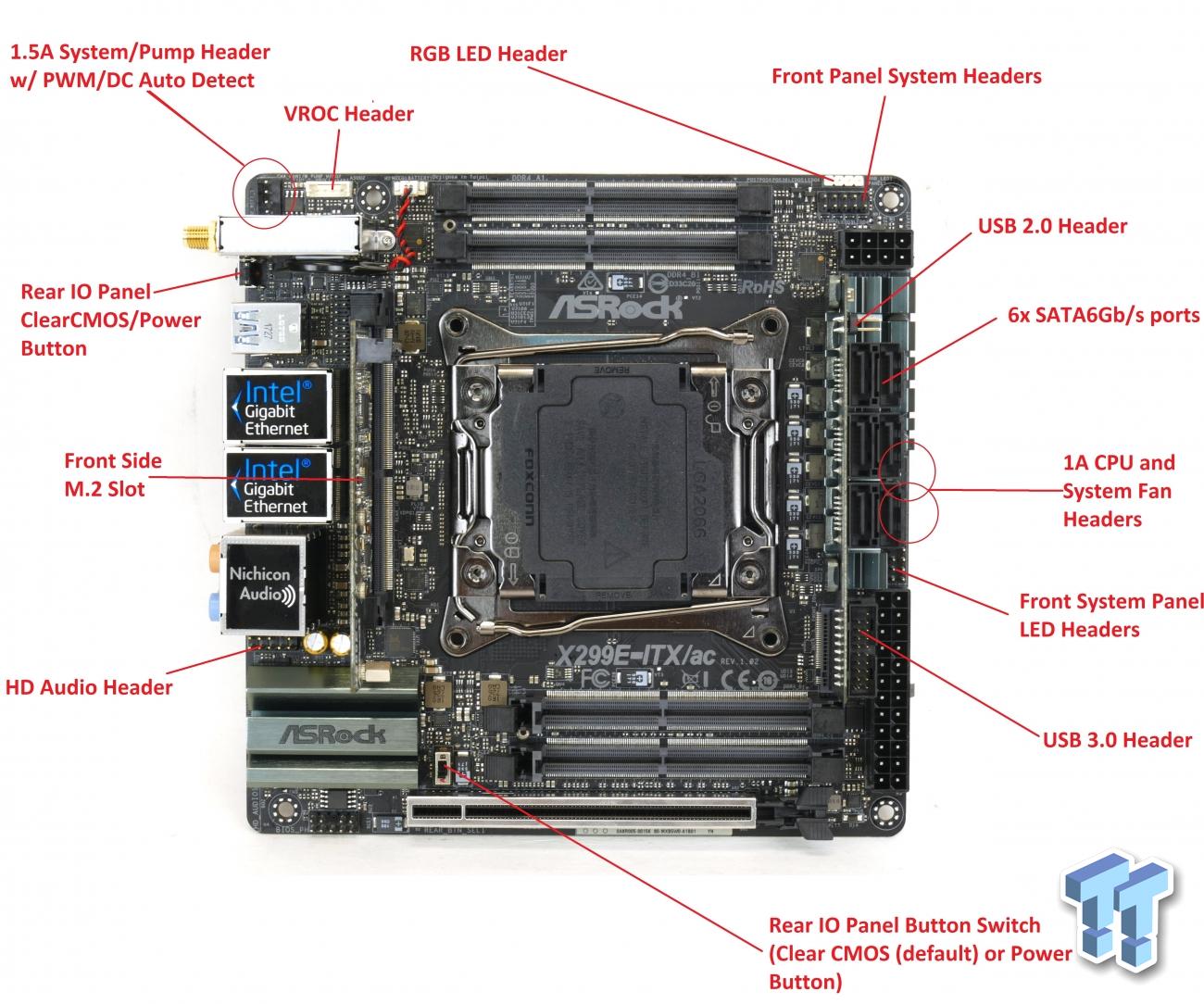 Detail Mini Itx X299 Nomer 22