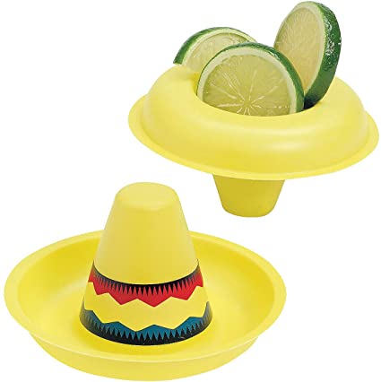 Mini Plastic Sombrero Hats - KibrisPDR