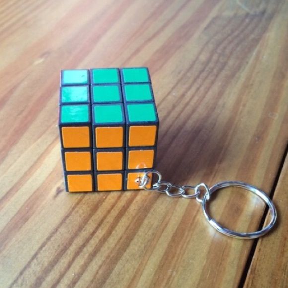 Detail Mini Rubik S Cube Keychain Nomer 18