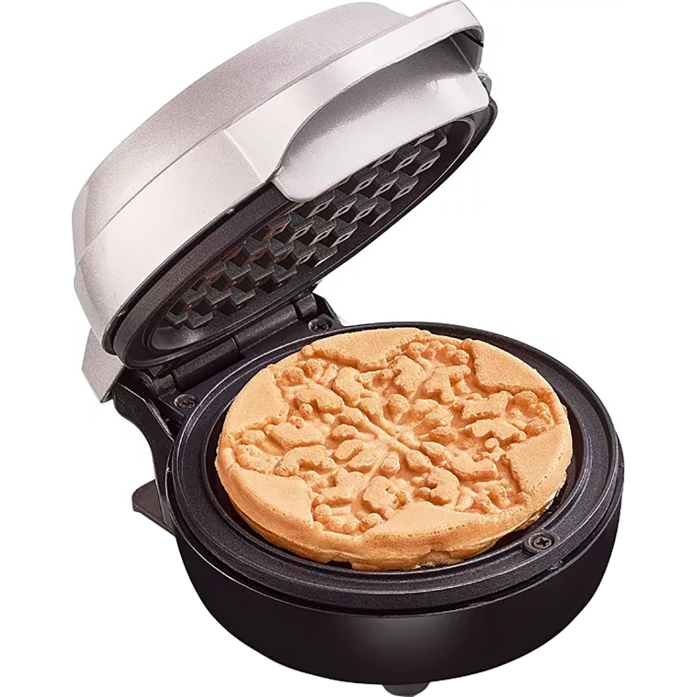 Detail Mini Snowflake Waffle Maker Nomer 11