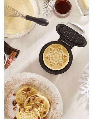 Detail Mini Snowflake Waffle Maker Nomer 19