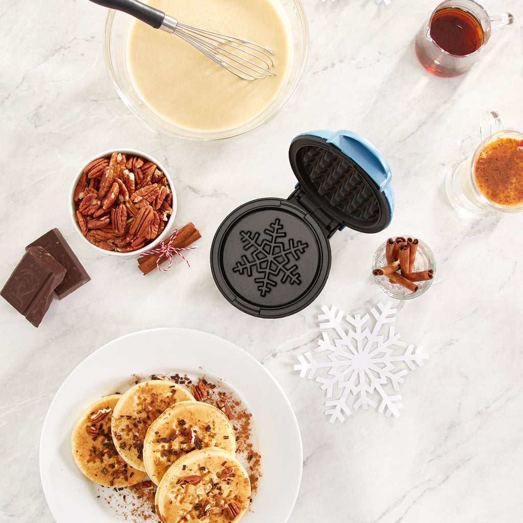 Detail Mini Snowflake Waffle Maker Nomer 21