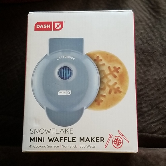 Detail Mini Snowflake Waffle Maker Nomer 49