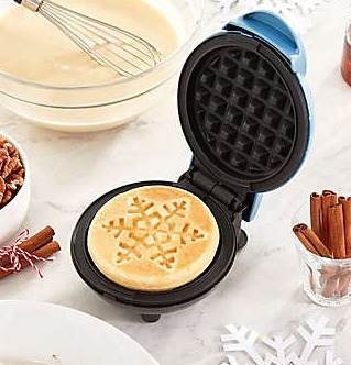 Detail Mini Snowflake Waffle Maker Nomer 52