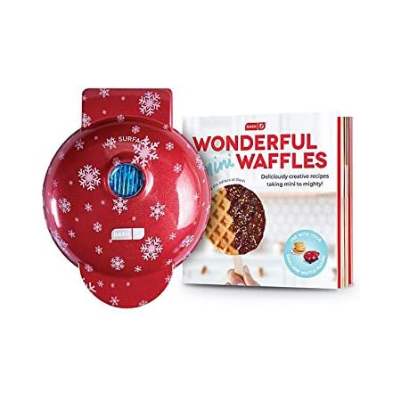 Detail Mini Snowflake Waffle Maker Nomer 8