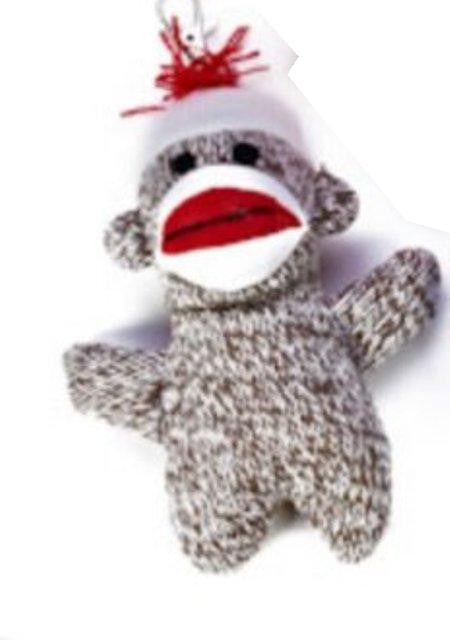 Detail Mini Sock Monkey Keychain Nomer 8