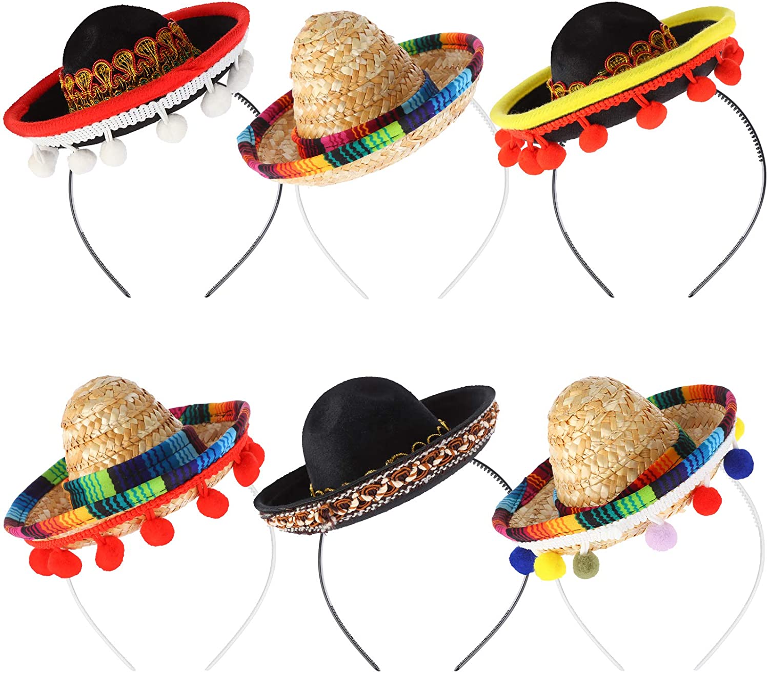 Detail Mini Sombrero Party Hats Nomer 29