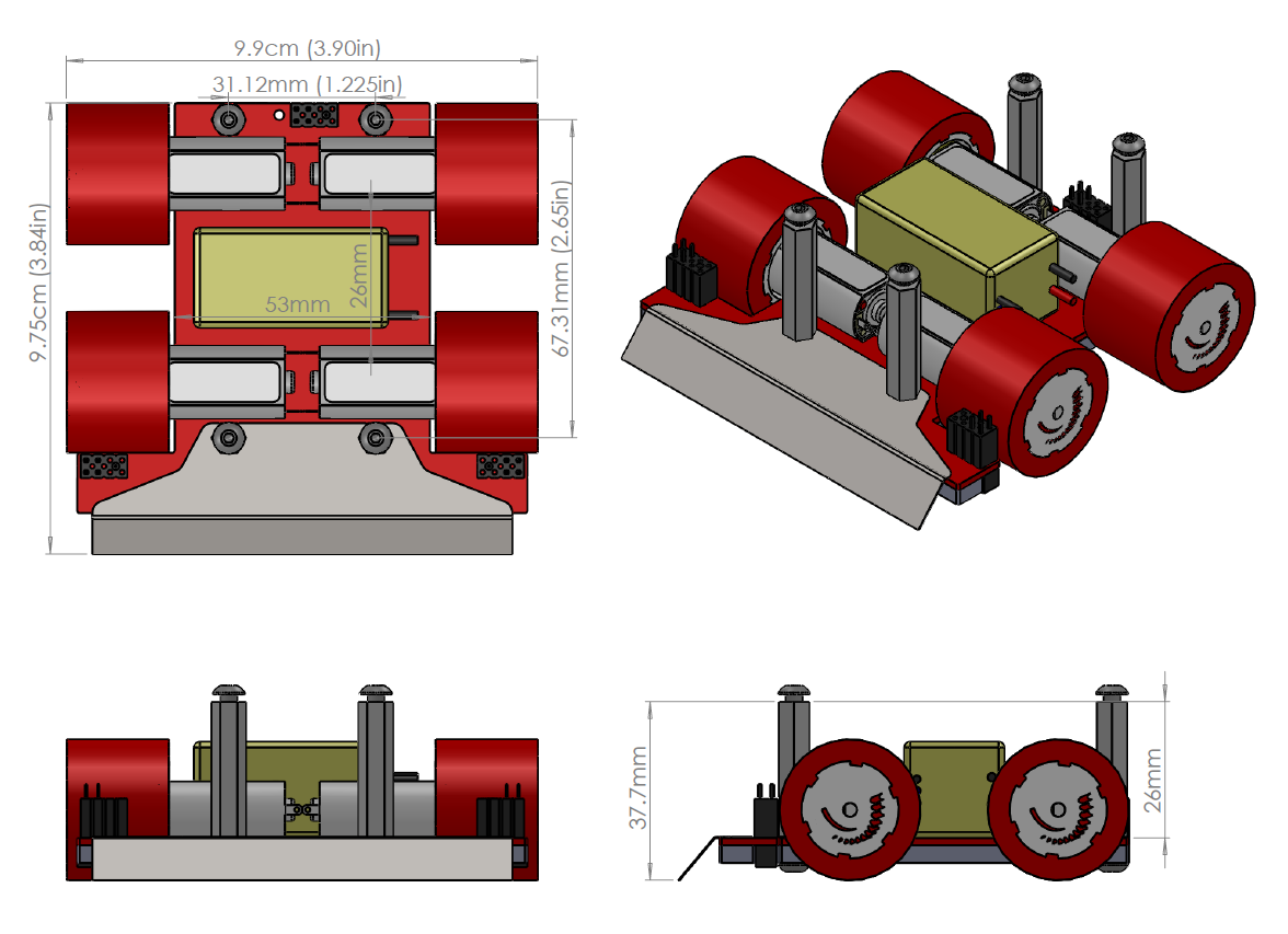 Detail Mini Sumo Robot Kit Nomer 51