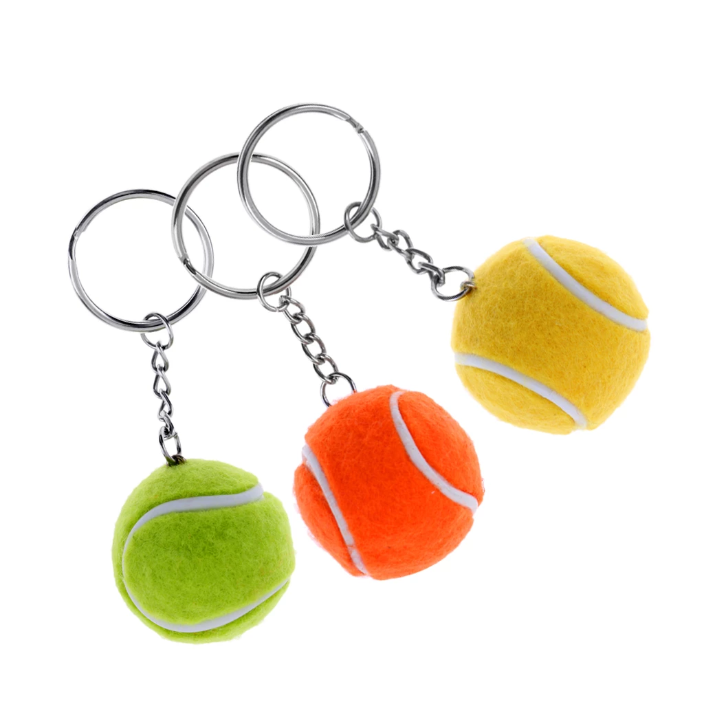 Detail Mini Tennis Ball Keychain Nomer 18