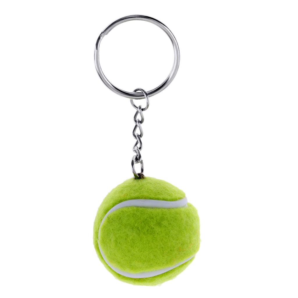 Detail Mini Tennis Ball Keychain Nomer 3