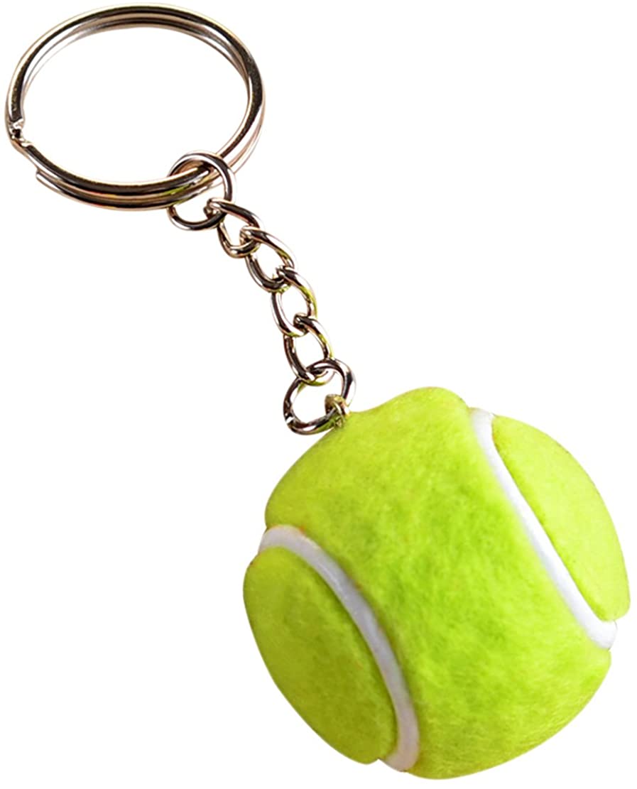 Detail Mini Tennis Ball Keychain Nomer 58