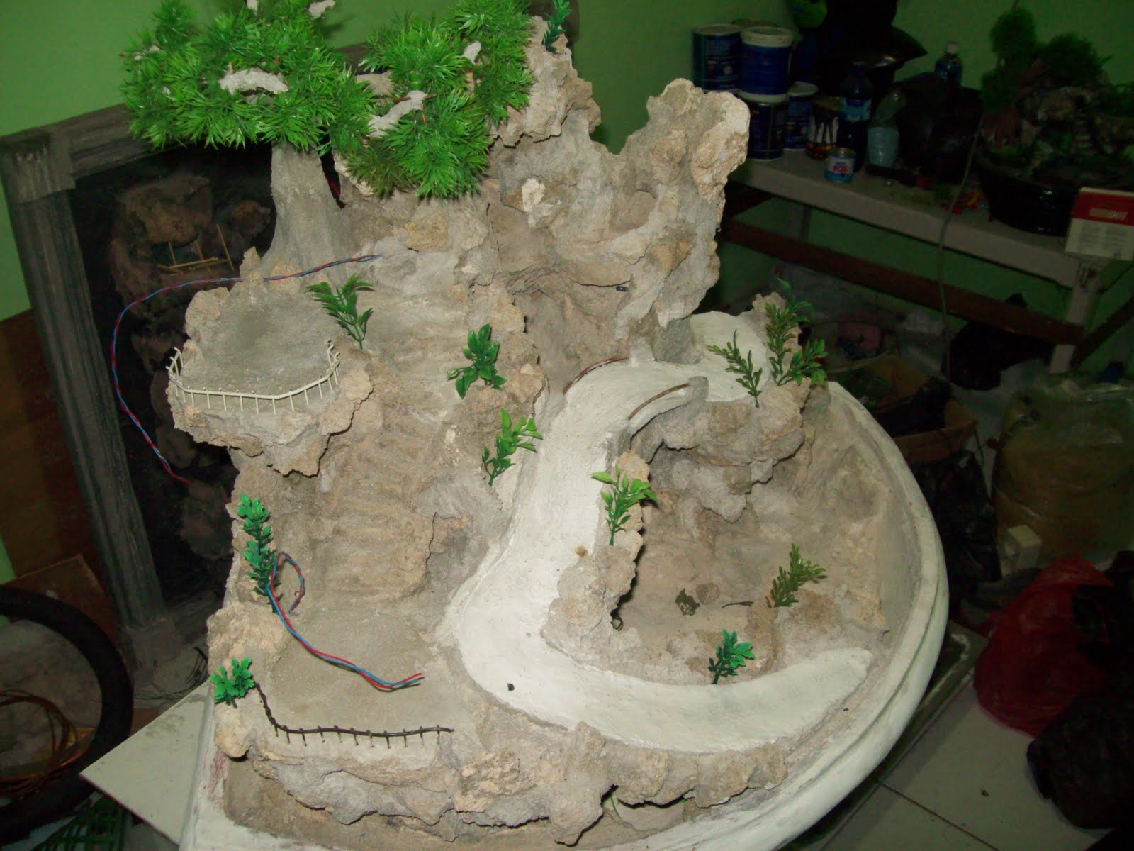 Detail Miniatur Air Terjun Dari Styrofoam Nomer 40