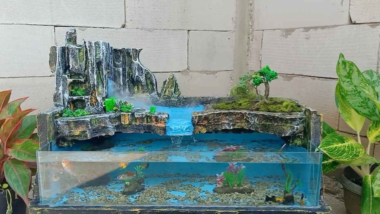 Detail Miniatur Air Terjun Dari Styrofoam Nomer 56