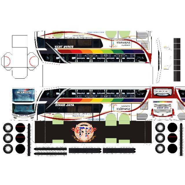 Detail Miniatur Bus Dari Kertas Nomer 3