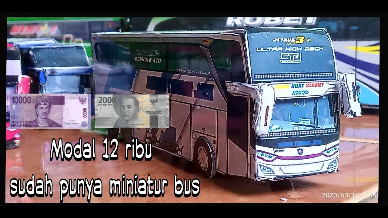 Detail Miniatur Bus Dari Kertas Nomer 23