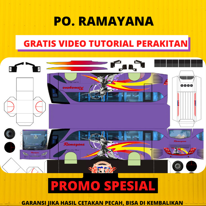 Detail Miniatur Bus Dari Kertas Nomer 50