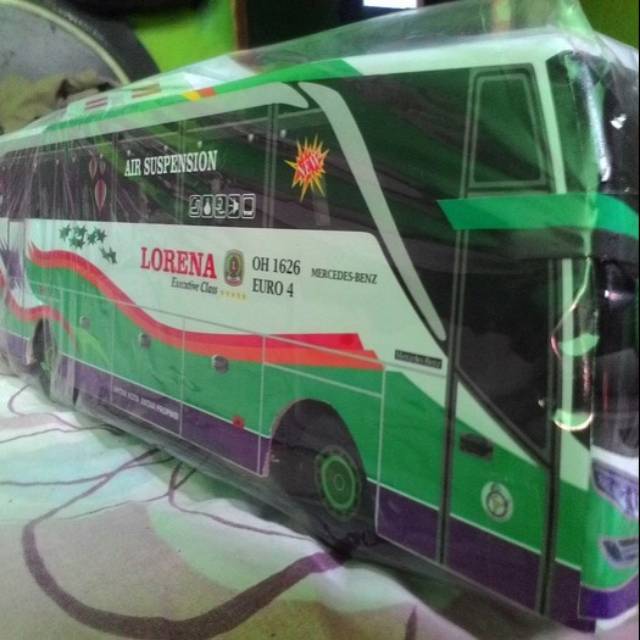 Detail Miniatur Bus Kayu Nomer 18