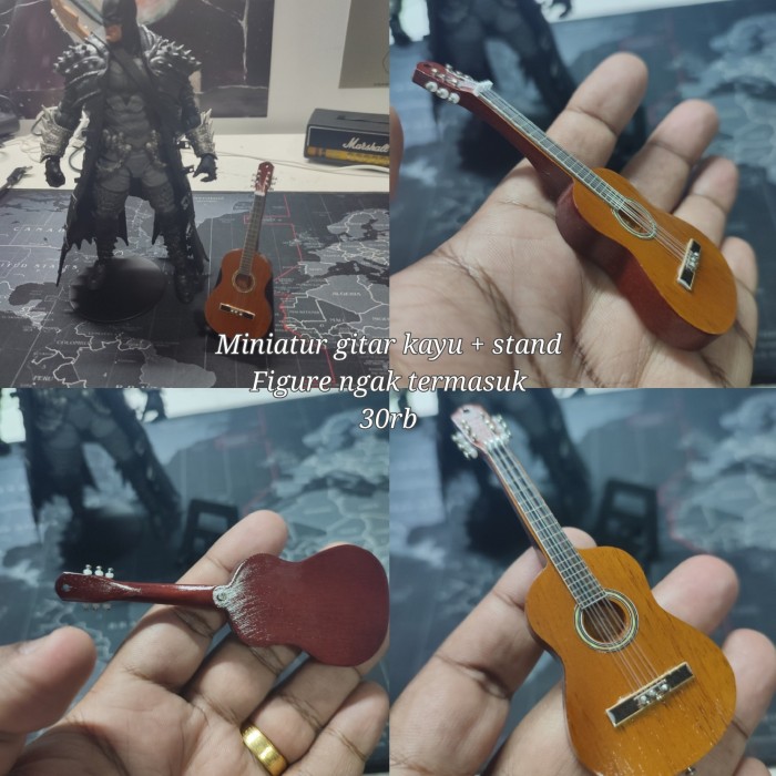 Detail Miniatur Gitar Dari Kayu Nomer 14