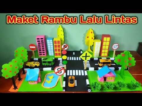 Detail Miniatur Jalan Raya Dari Kardus Nomer 9