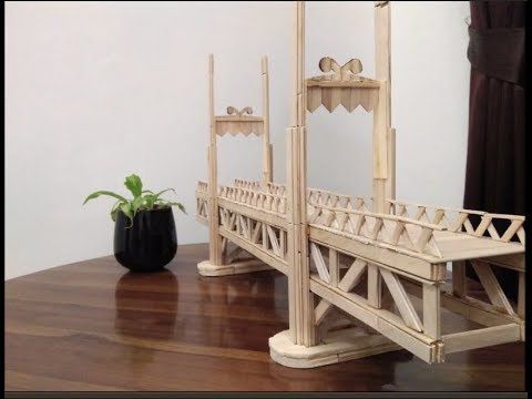 Detail Miniatur Jembatan Dari Stik Es Krim Nomer 3