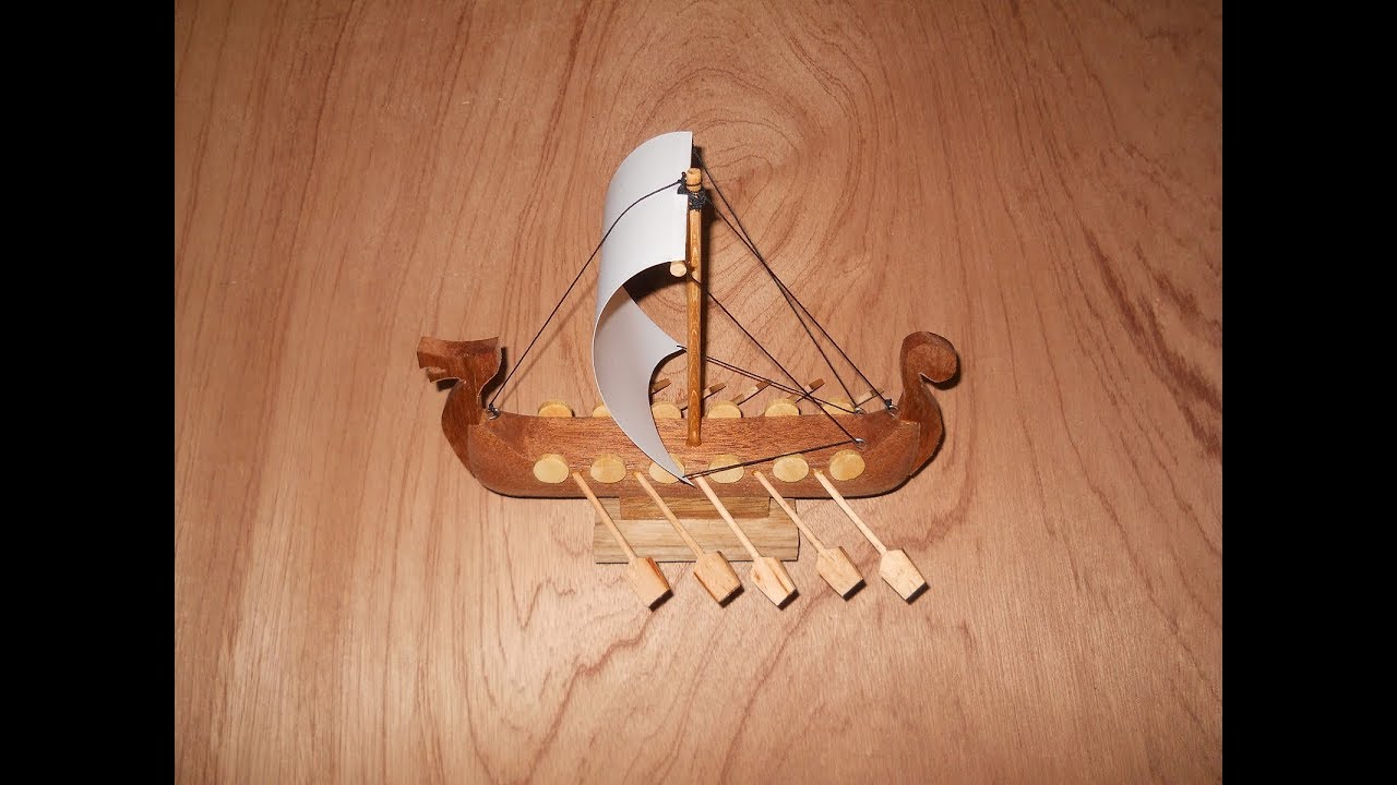 Detail Miniatur Kapal Dari Kayu Sederhana Nomer 25