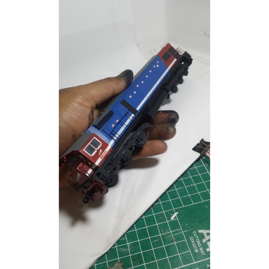 Detail Miniatur Kereta Uap Nomer 49