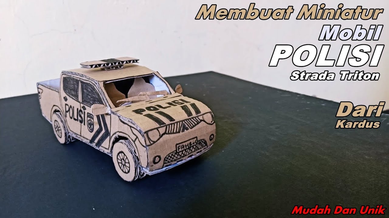 Detail Miniatur Mobil Dari Kertas Nomer 25