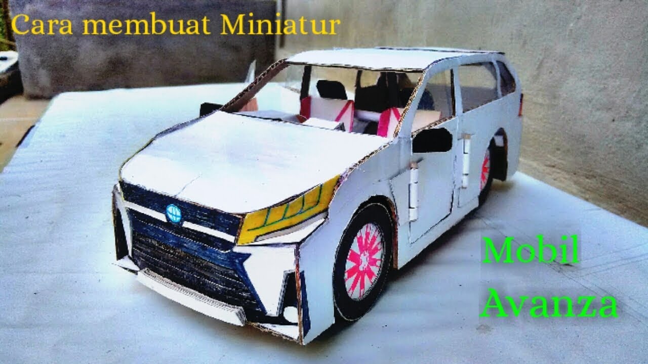 Detail Miniatur Mobil Dari Kertas Nomer 4