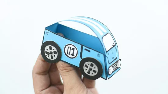 Detail Miniatur Mobil Dari Kertas Nomer 6