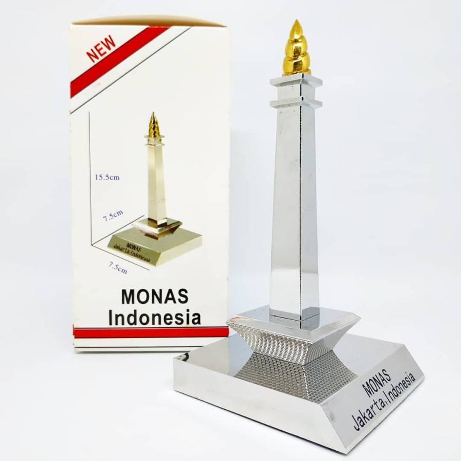 Detail Miniatur Monas Dari Kayu Nomer 23