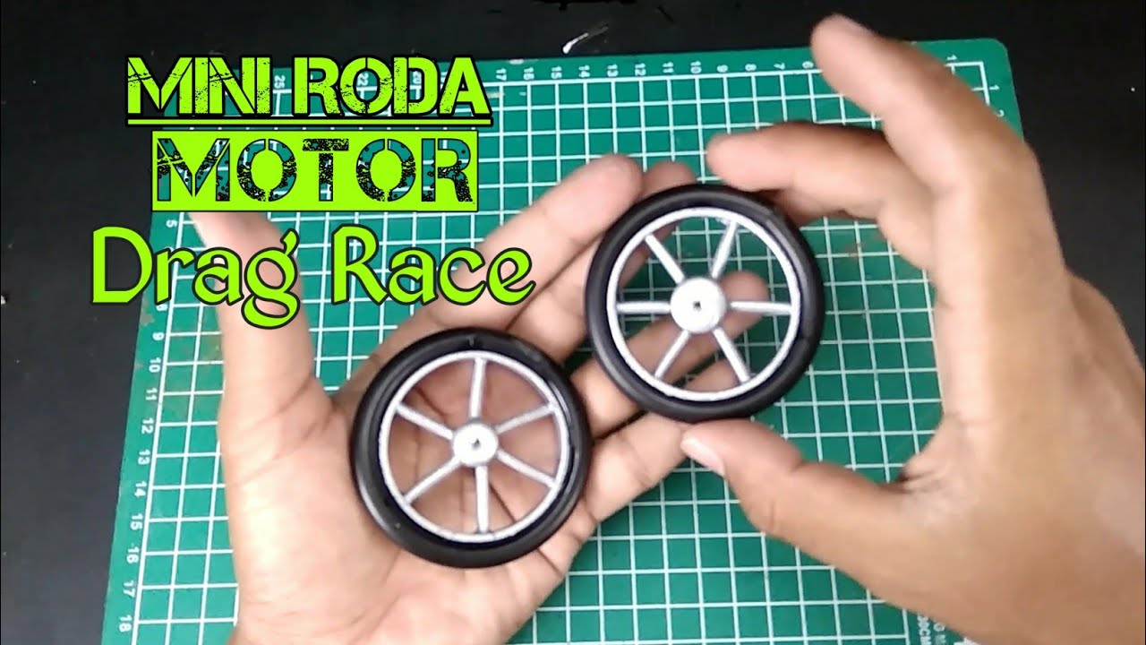 Detail Miniatur Motor Drag Race Nomer 22