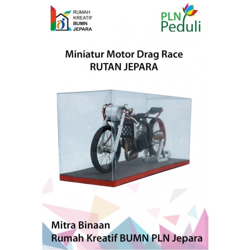 Detail Miniatur Motor Drag Race Nomer 25