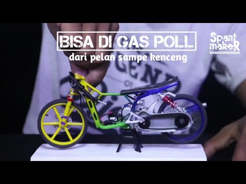 Detail Miniatur Motor Drag Race Nomer 34
