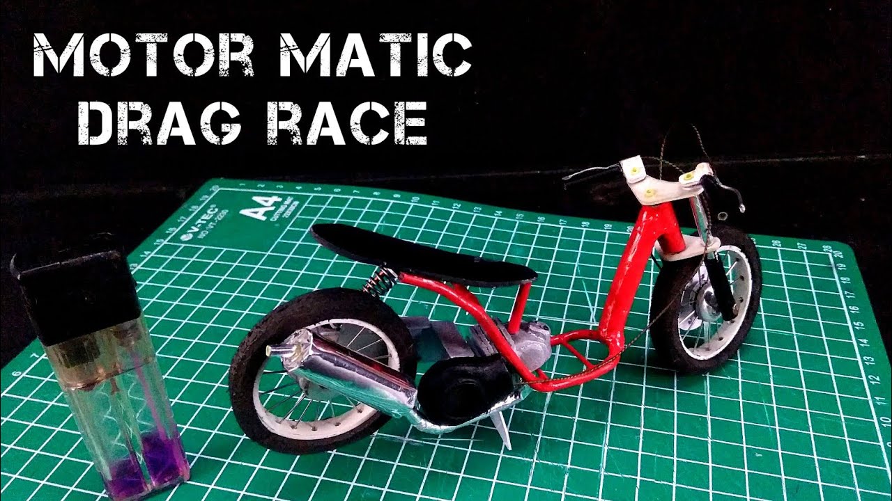 Detail Miniatur Motor Drag Race Nomer 8