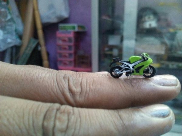 Detail Miniatur Motor Ninja Nomer 19