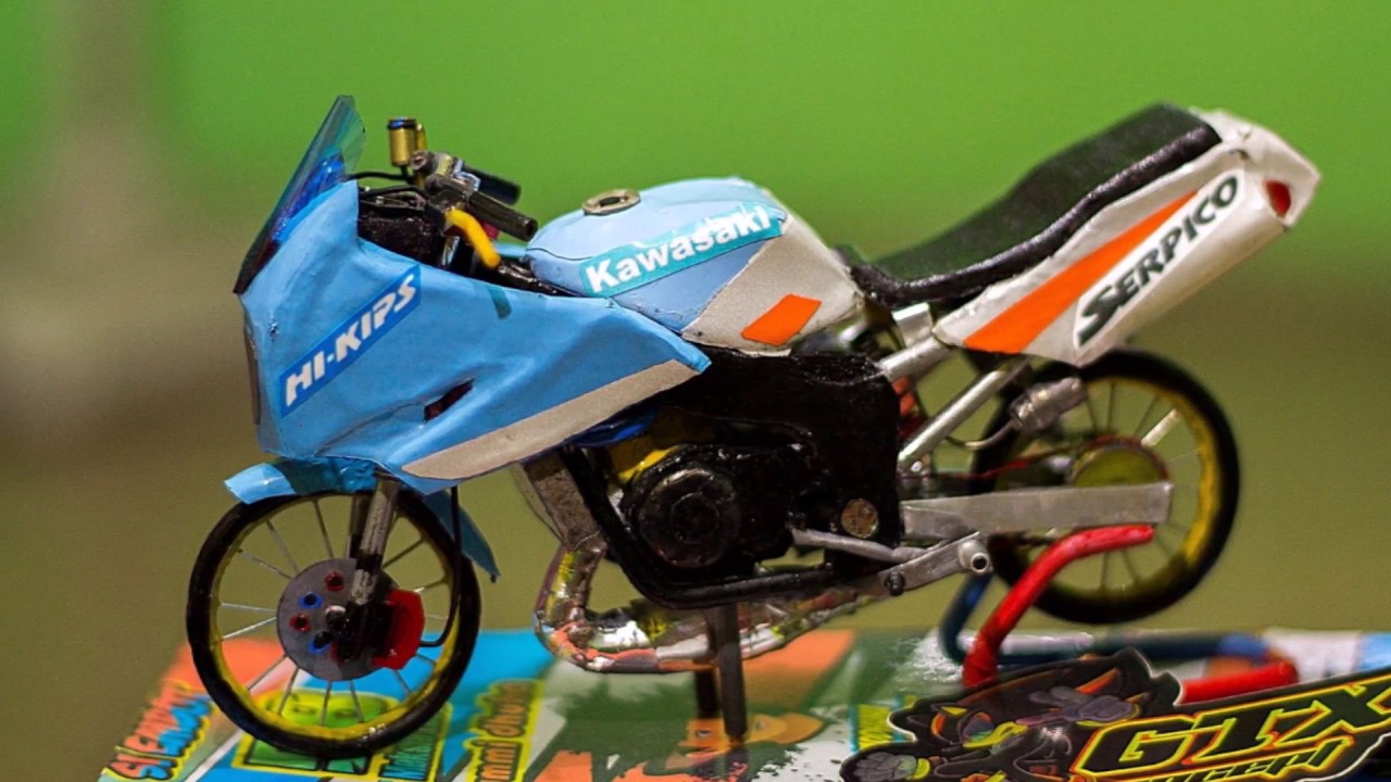 Detail Miniatur Motor Ninja Nomer 24