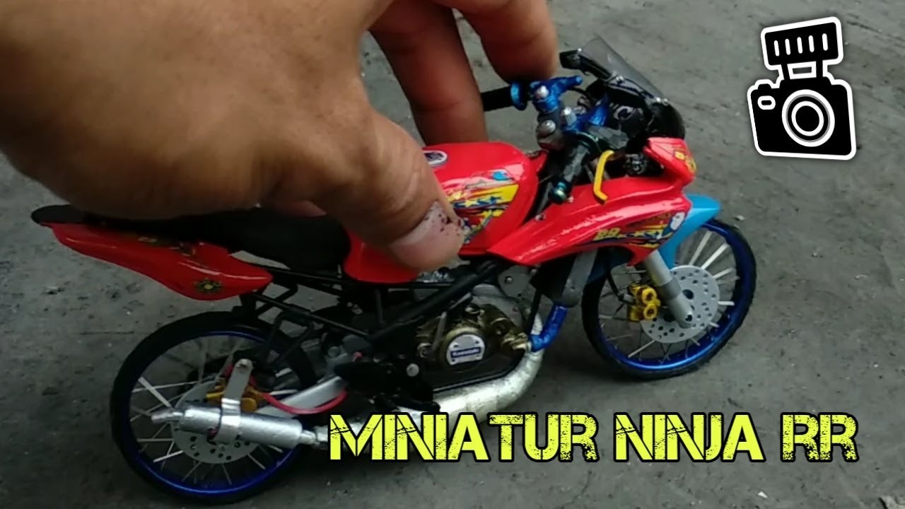 Detail Miniatur Motor Ninja Nomer 27