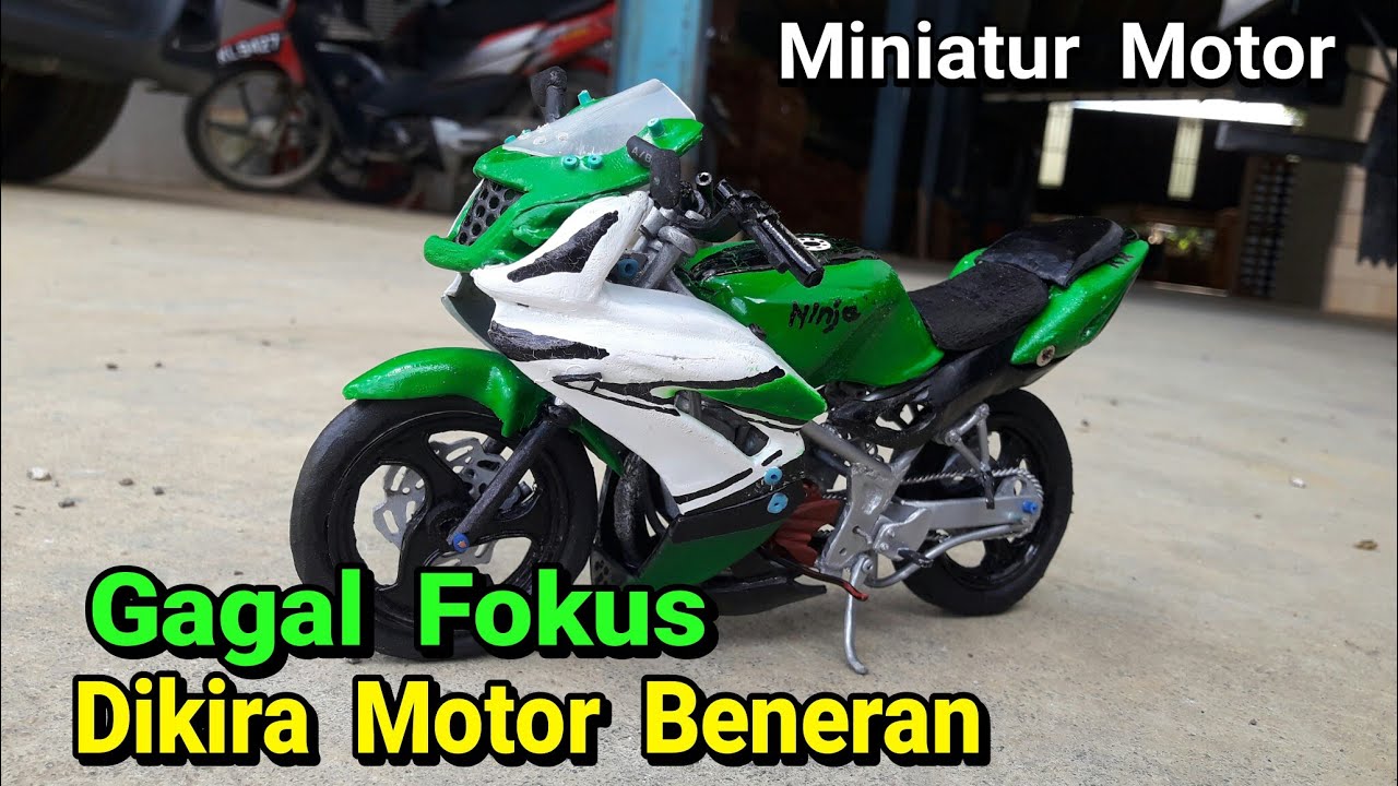 Detail Miniatur Motor Ninja Nomer 30