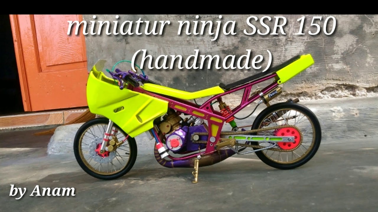 Detail Miniatur Motor Ninja Nomer 7
