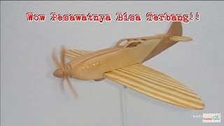 Detail Miniatur Pesawat Dari Bambu Nomer 25