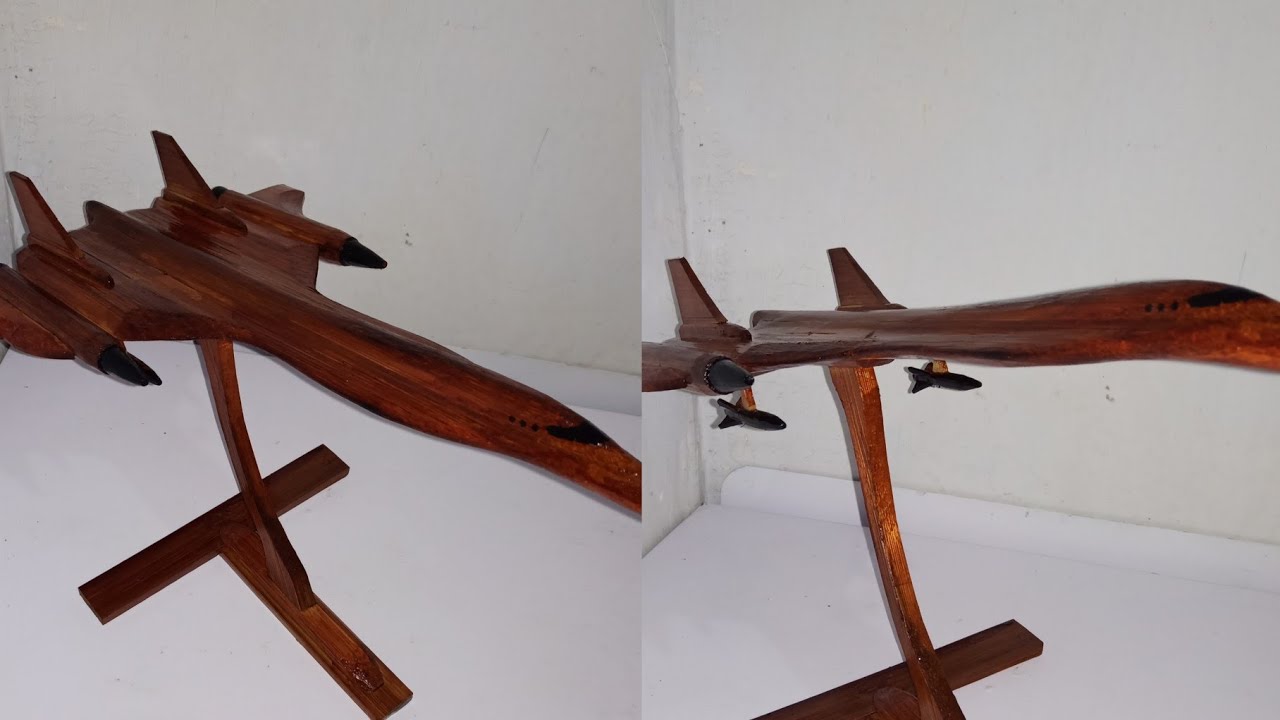 Detail Miniatur Pesawat Dari Bambu Nomer 28