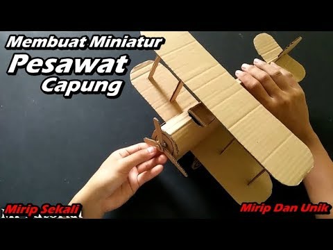 Detail Miniatur Pesawat Dari Barang Bekas Nomer 24