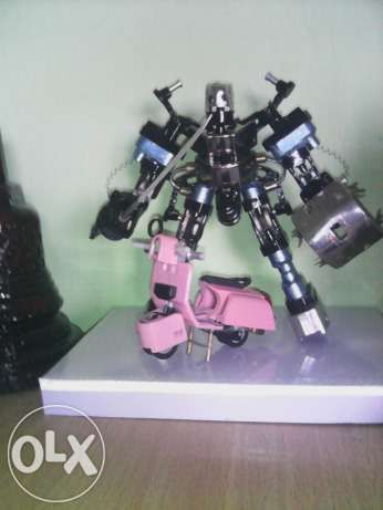 Detail Miniatur Robot Nomer 14