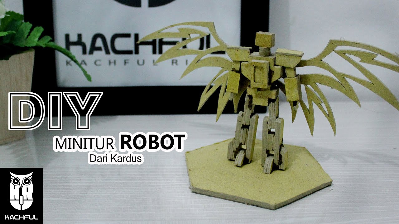 Detail Miniatur Robot Nomer 36